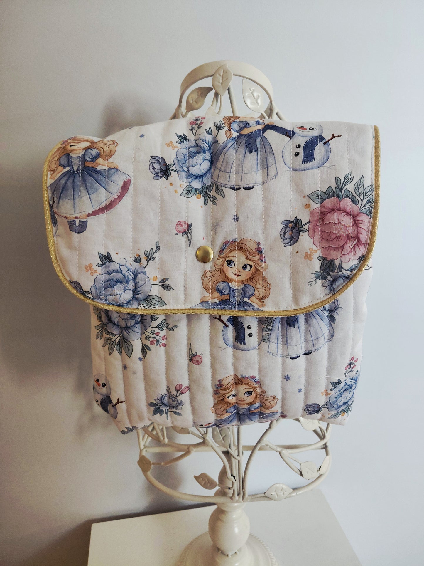 Sac à dos maternelle " Flocon de neige "