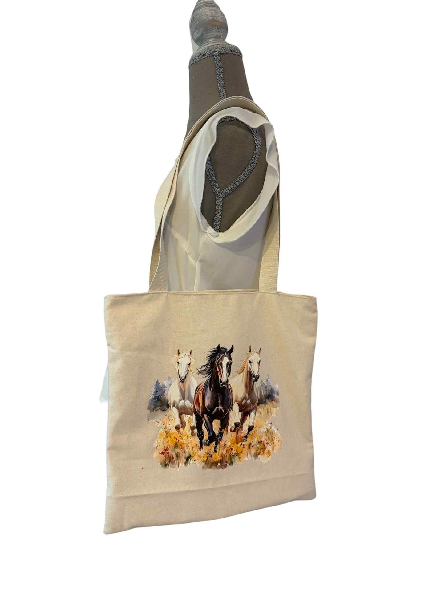 Tote Bag chevaux modèle 4
