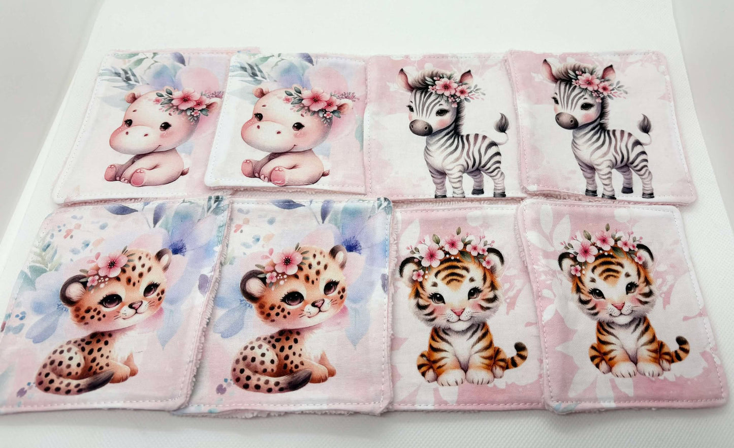 Lingettes bébé lavables (8)
