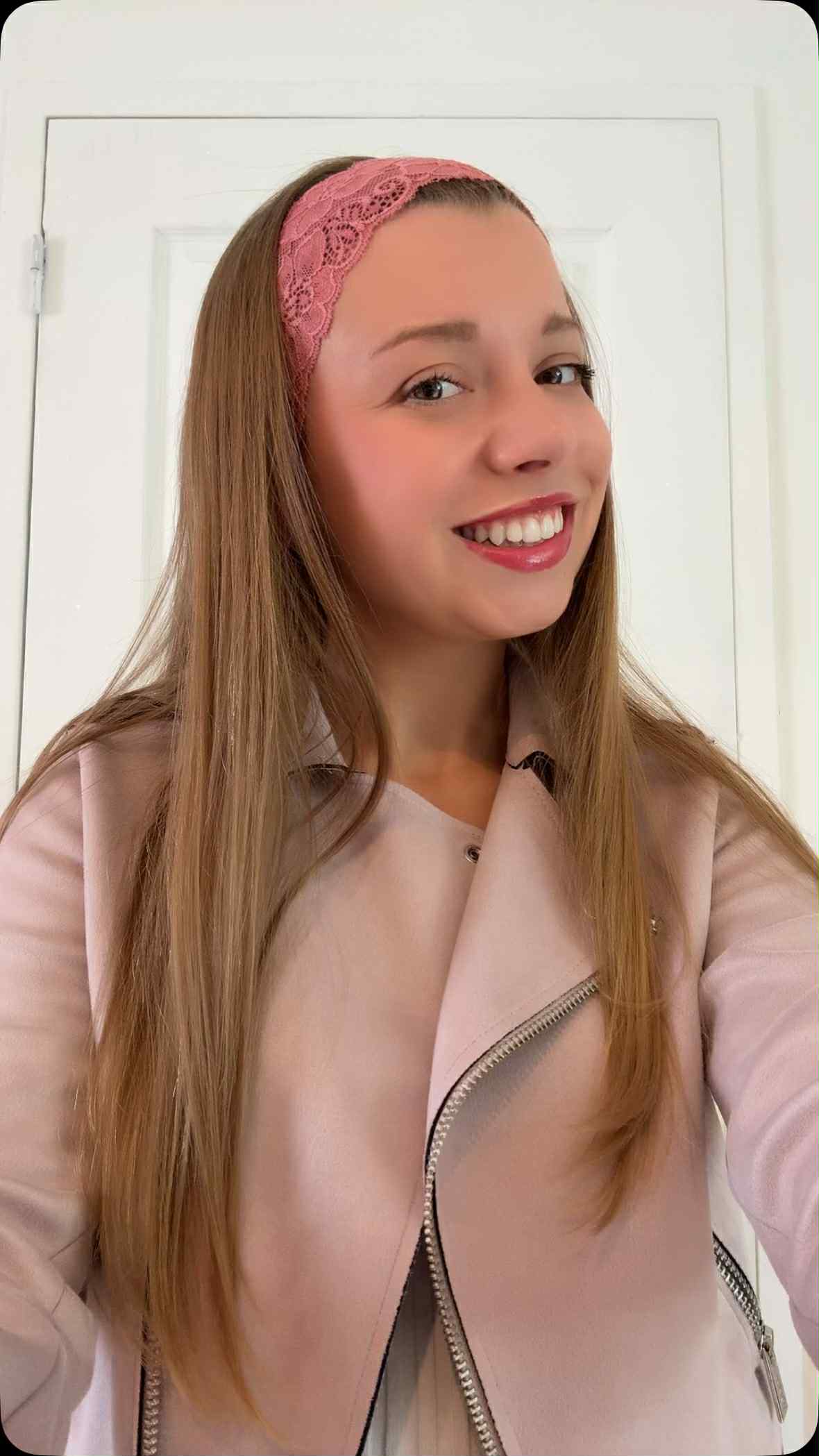 Bandeau à cheveux " Elégance Poudrée" - Modèle Femme