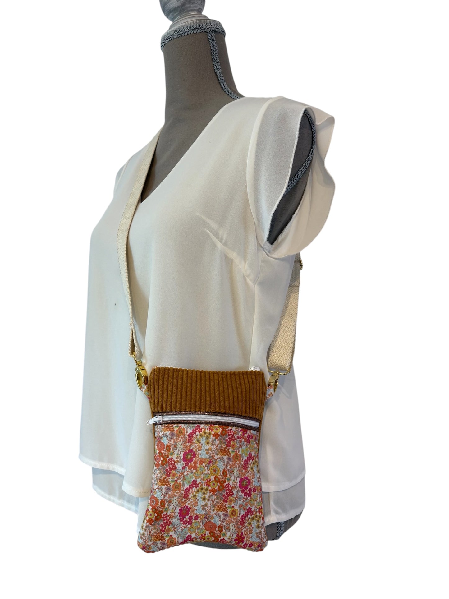 Pochette téléphone « Fleurina »