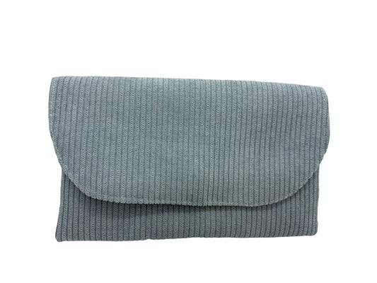 Pochette multifonctions velours « Fleurs sauvage »