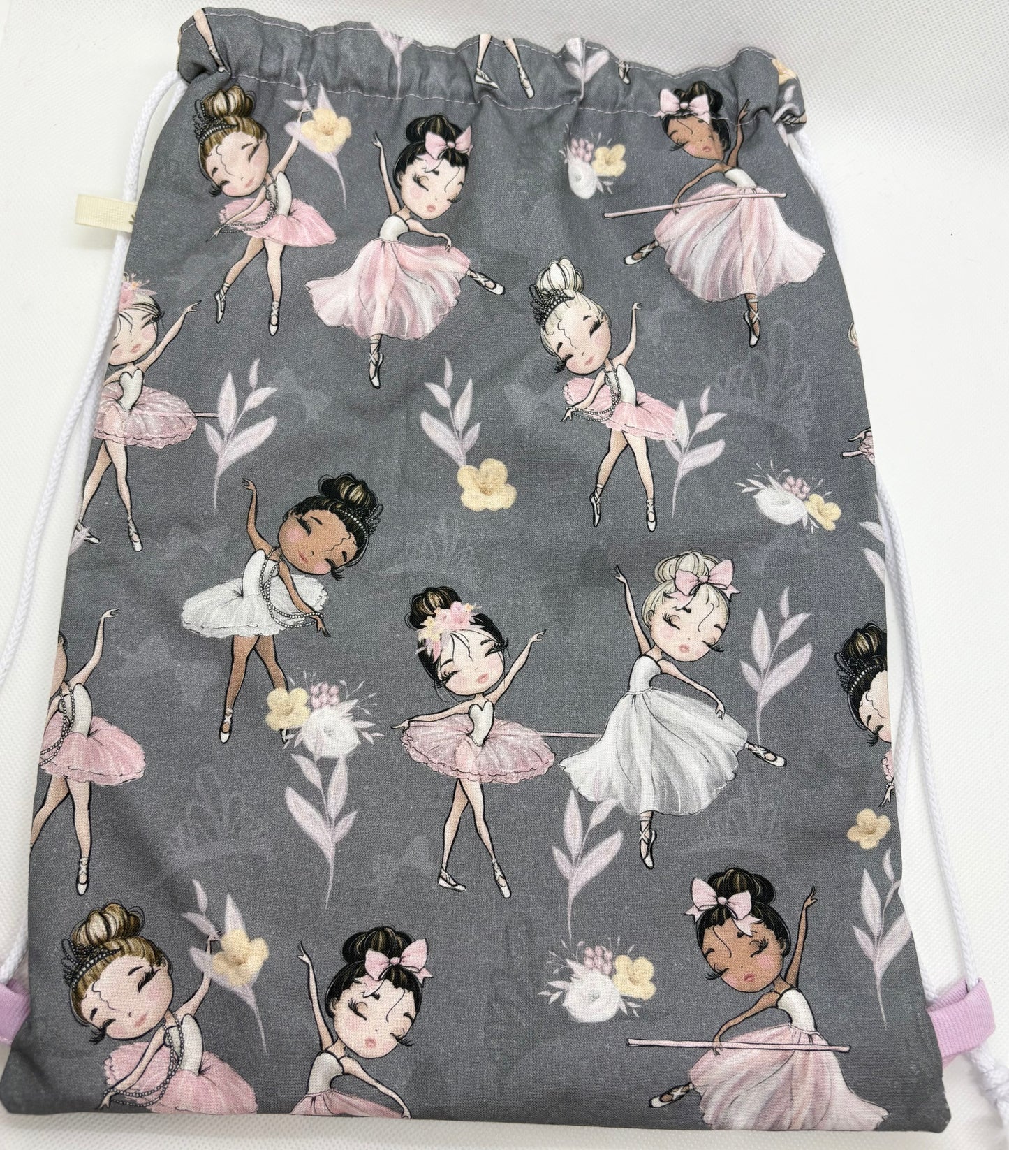 Pochon à cordon " Ballet enchanté " - Le Petit Sac à Trésors