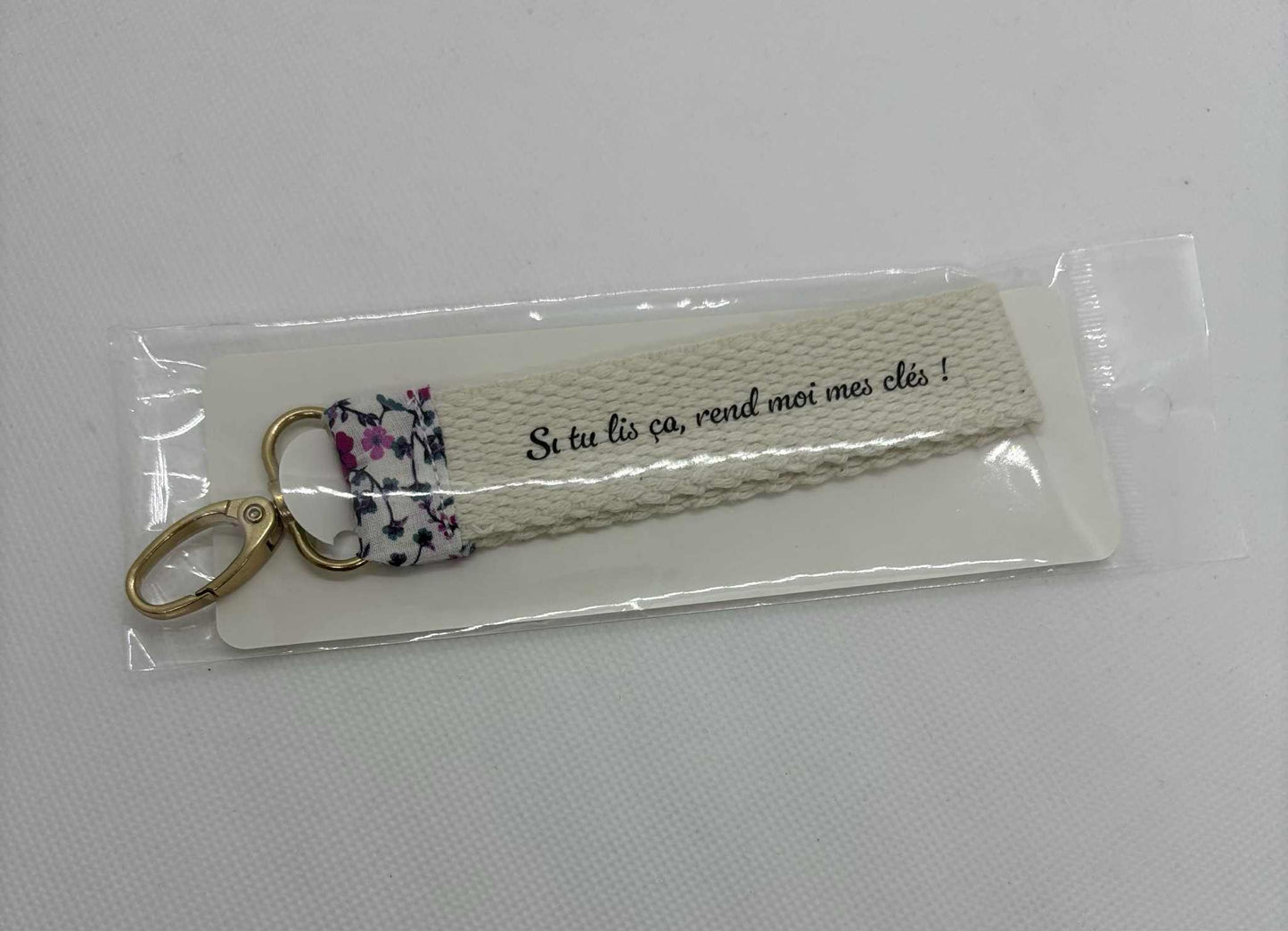 Porte Clés " Si tu lis ça rend moi mes clés"