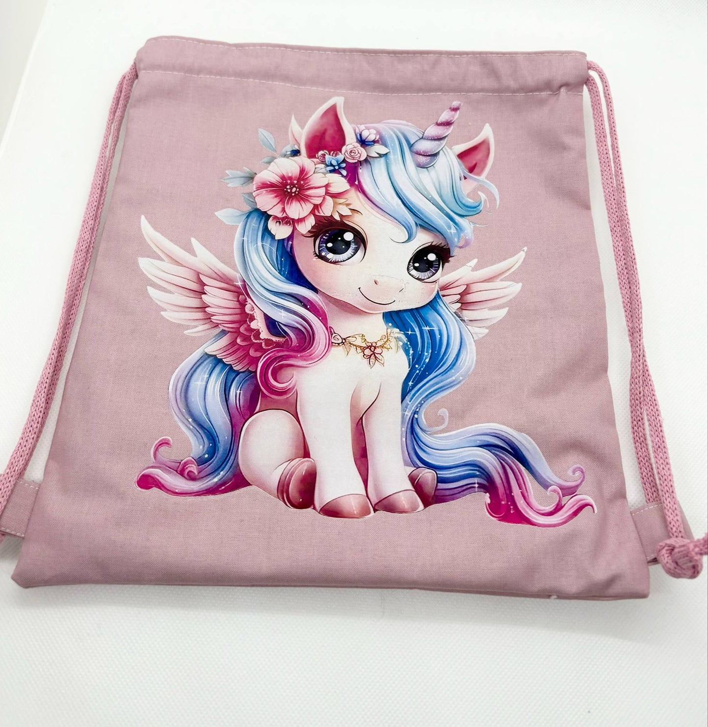 Pochon à cordon " Licorne Magique " Personnalisable - 2/3 ans Le Petit Sac à Trésors