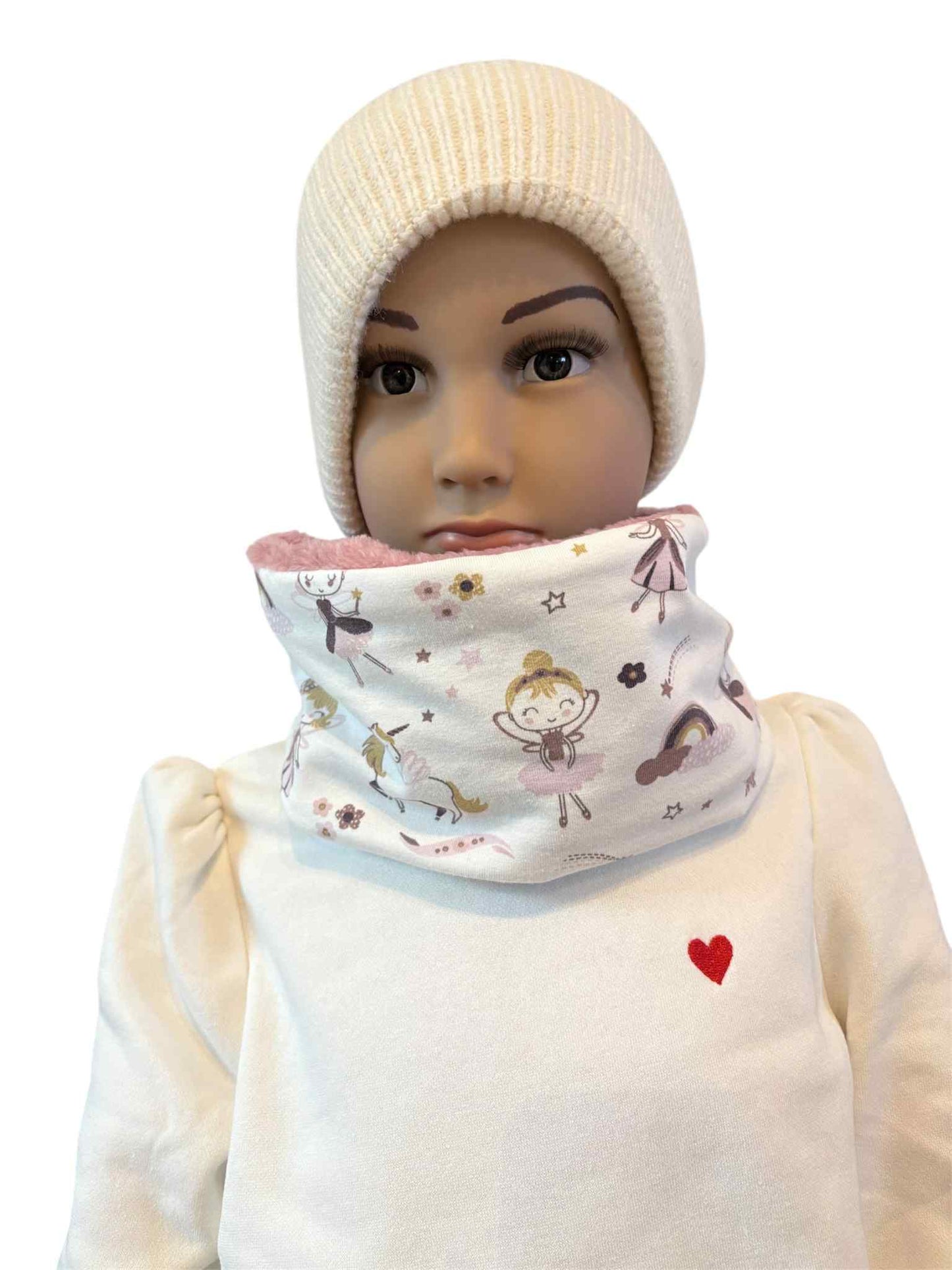 Snood 18mois/36 mois Fille " Petite Fée "