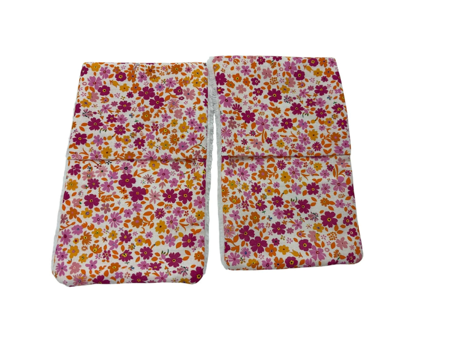 Débarbouillette ( lot de 2) - " Rêve de Fleurs"
