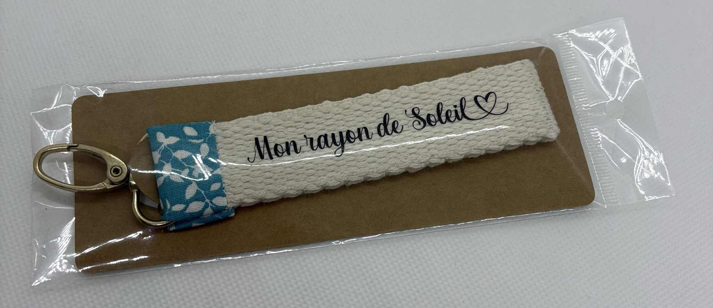 Porte Clés " Mon rayon de soleil "