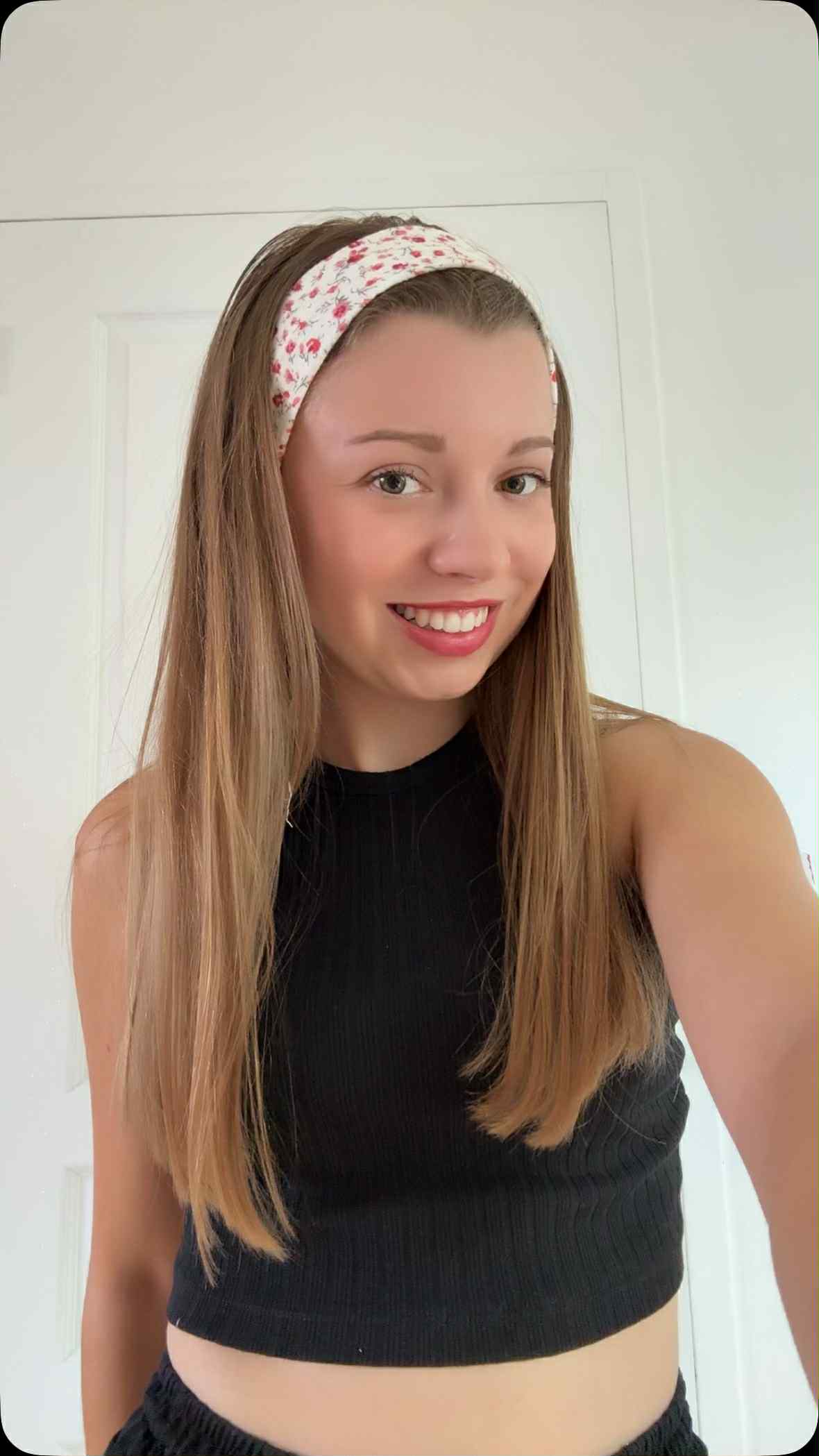 Bandeau à Cheveux " Rose Garden" - Modèle 10/12 ans