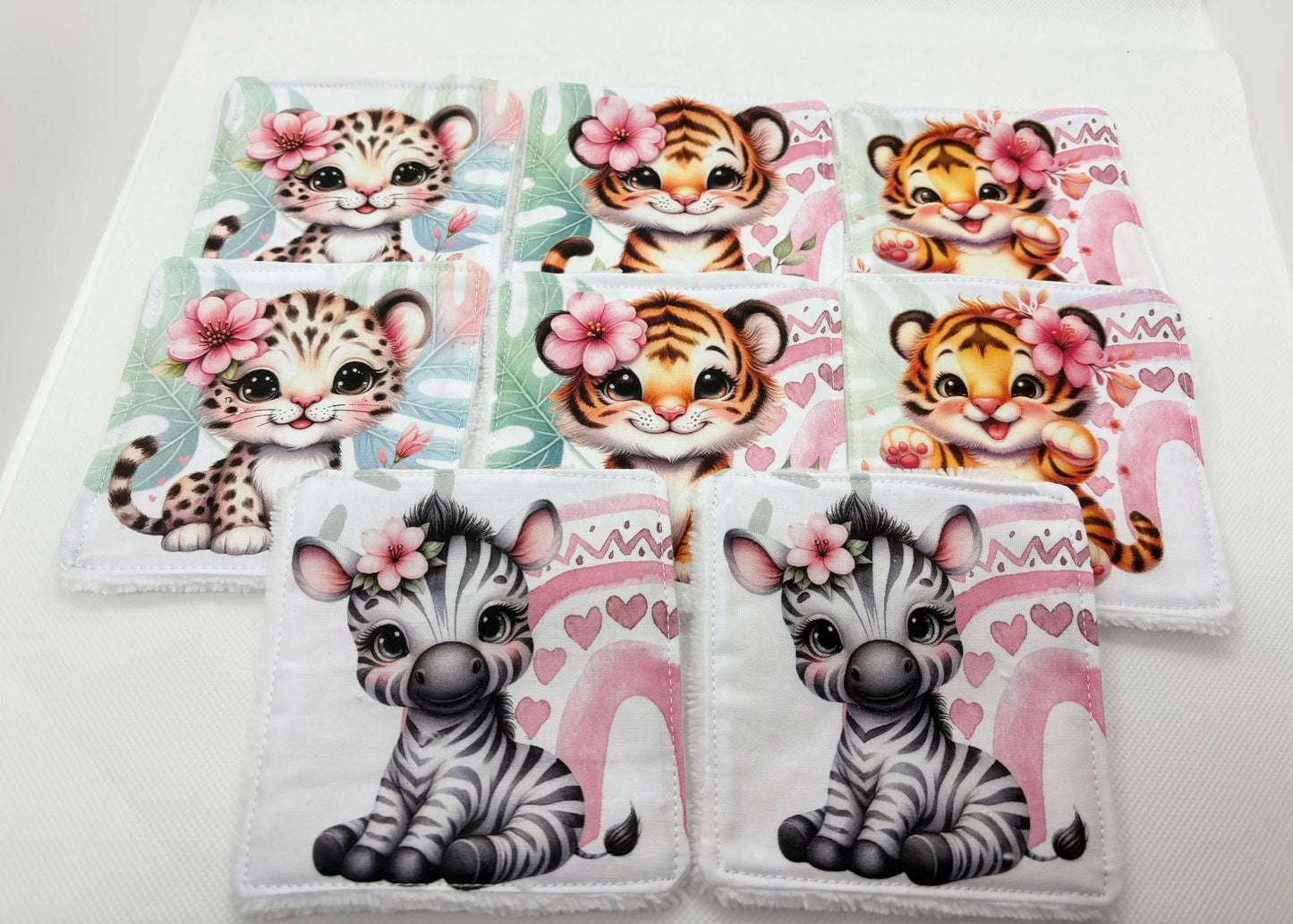 Lingettes bébé lavables (8)