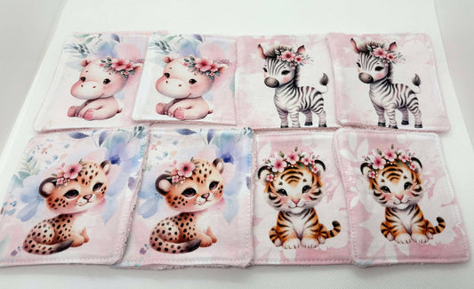 Lingettes bébé lavables (8)