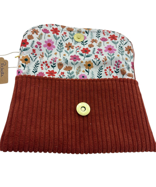 Pochette velours multifonctions «  Le multifleur »