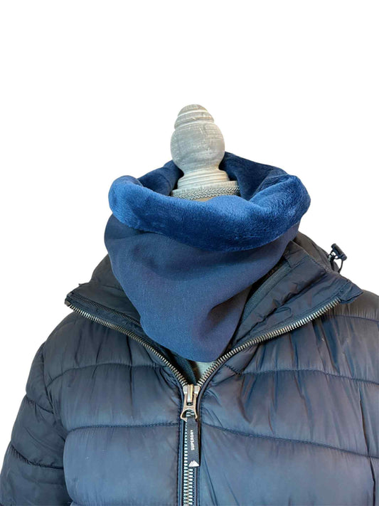 Snood Homme Bleu marine