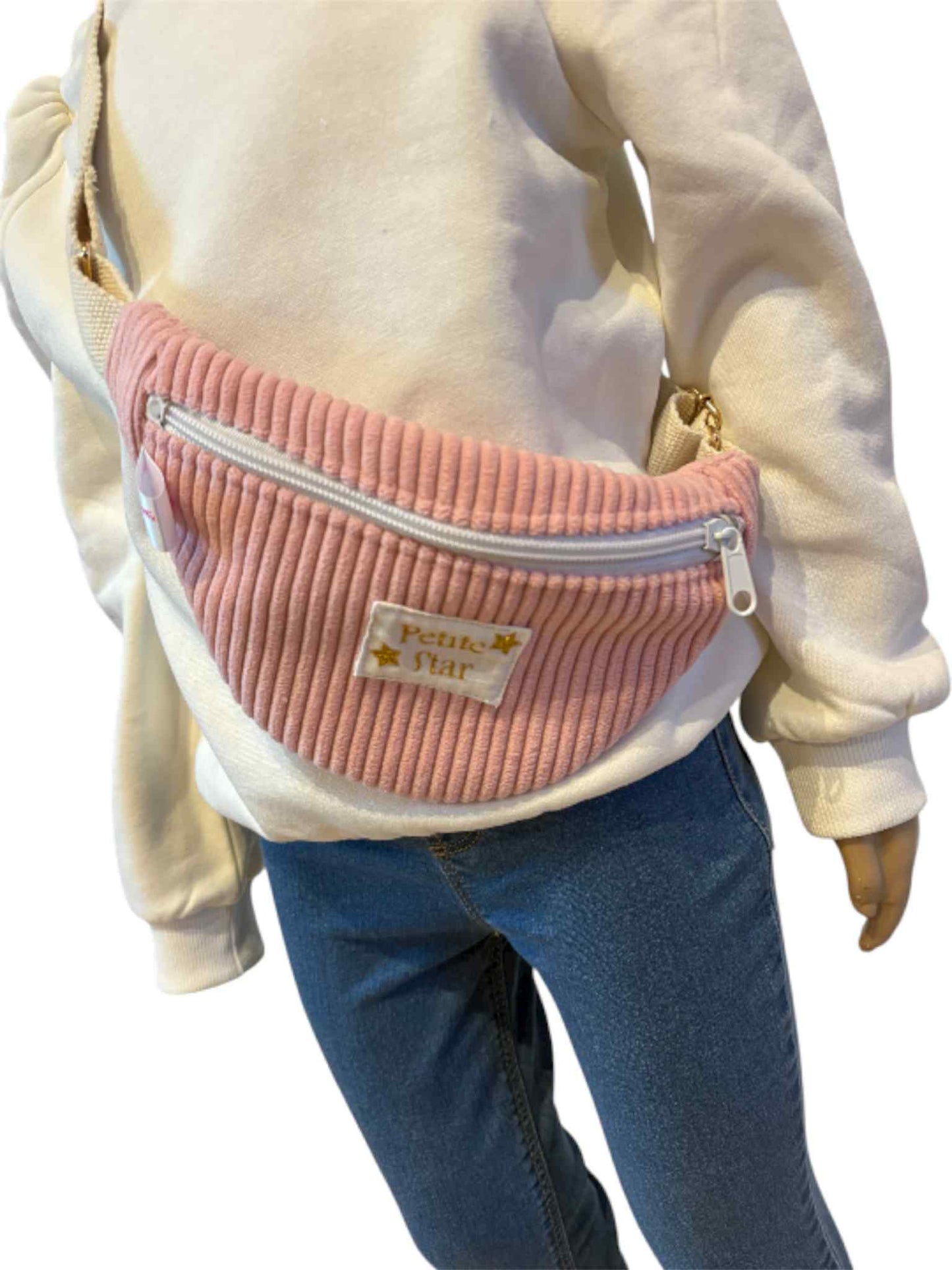 Sac banane enfant ( 3/7 ans) " Starlette fleurie"