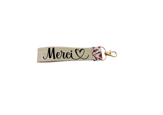 Porte - Clés " Merci"