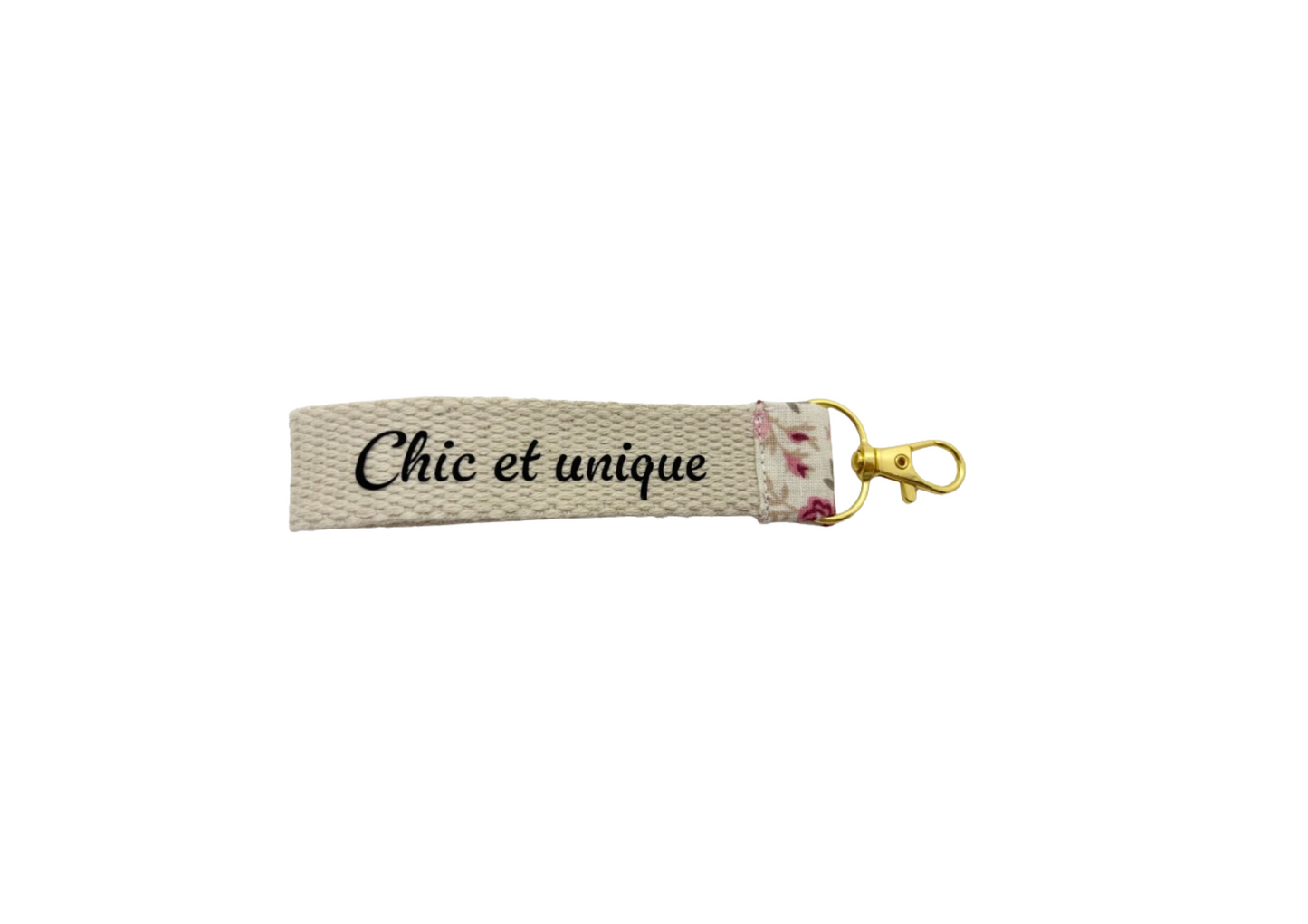 Porte - Clés " Chic et unique"
