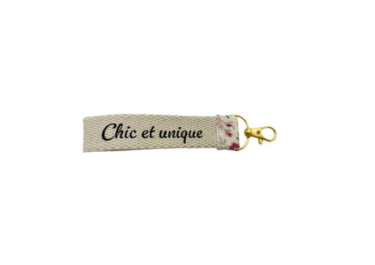 Porte - Clés " Chic et unique"