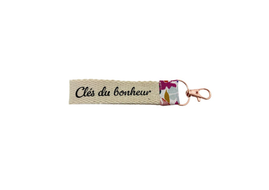 Porte - Clés " Clés du bonheur"