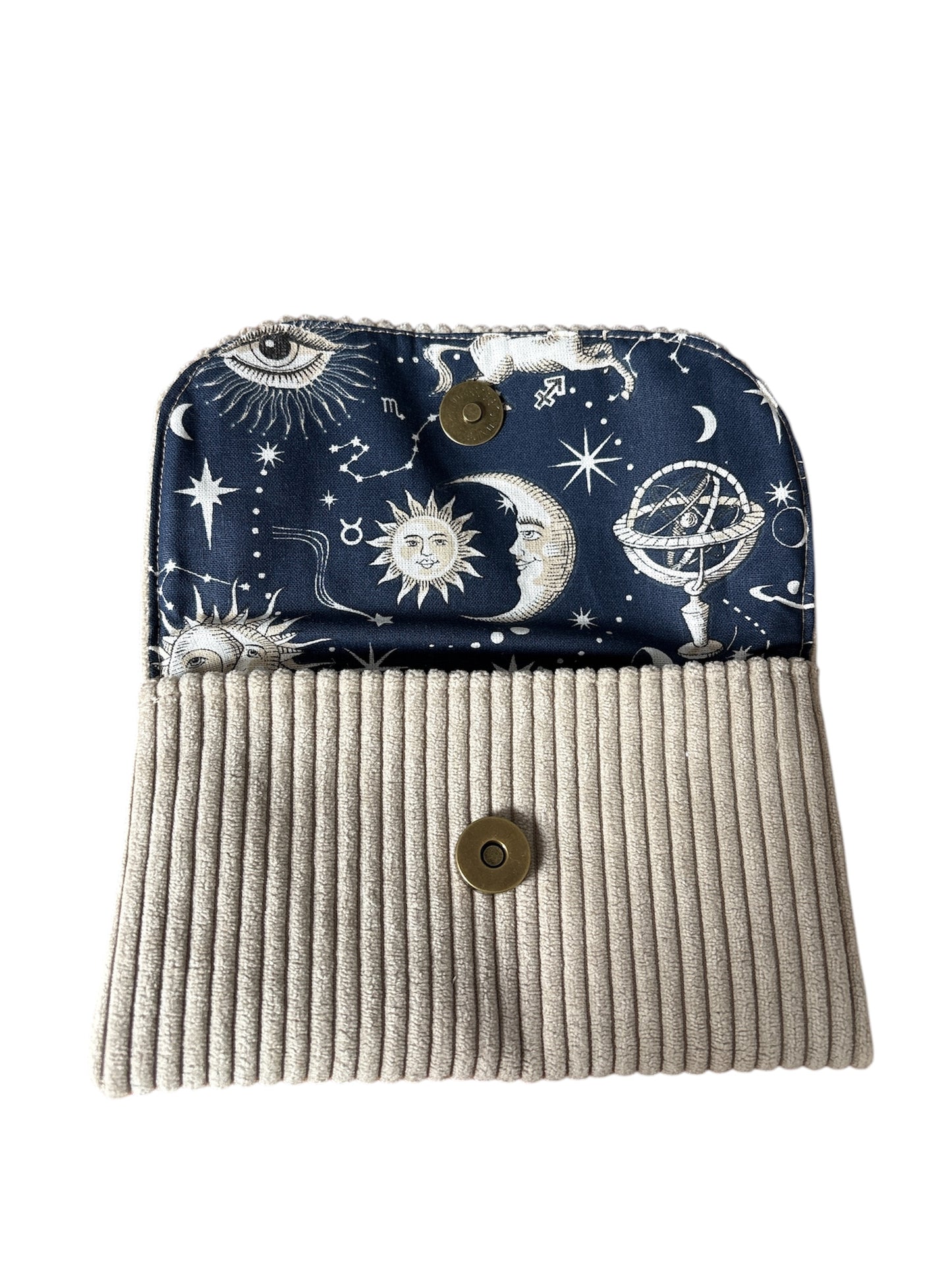 Pochette velours multifonctions «  Astrologique »