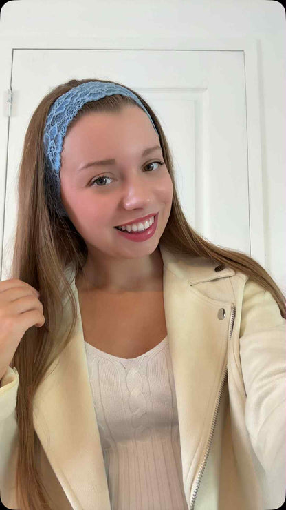 Bandeau à cheveux " Ciel d'été" - Modèle Femme