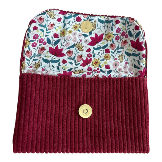 Pochette velours multifonctions « Florours  »