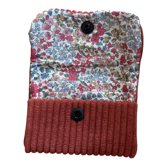 Porte Cartes Femme « Fleurvel  »- terracotta