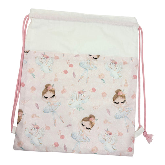 Pochon à cordon " Danse du Lac" Personnalisable  - Le Petit Sac à Trésors