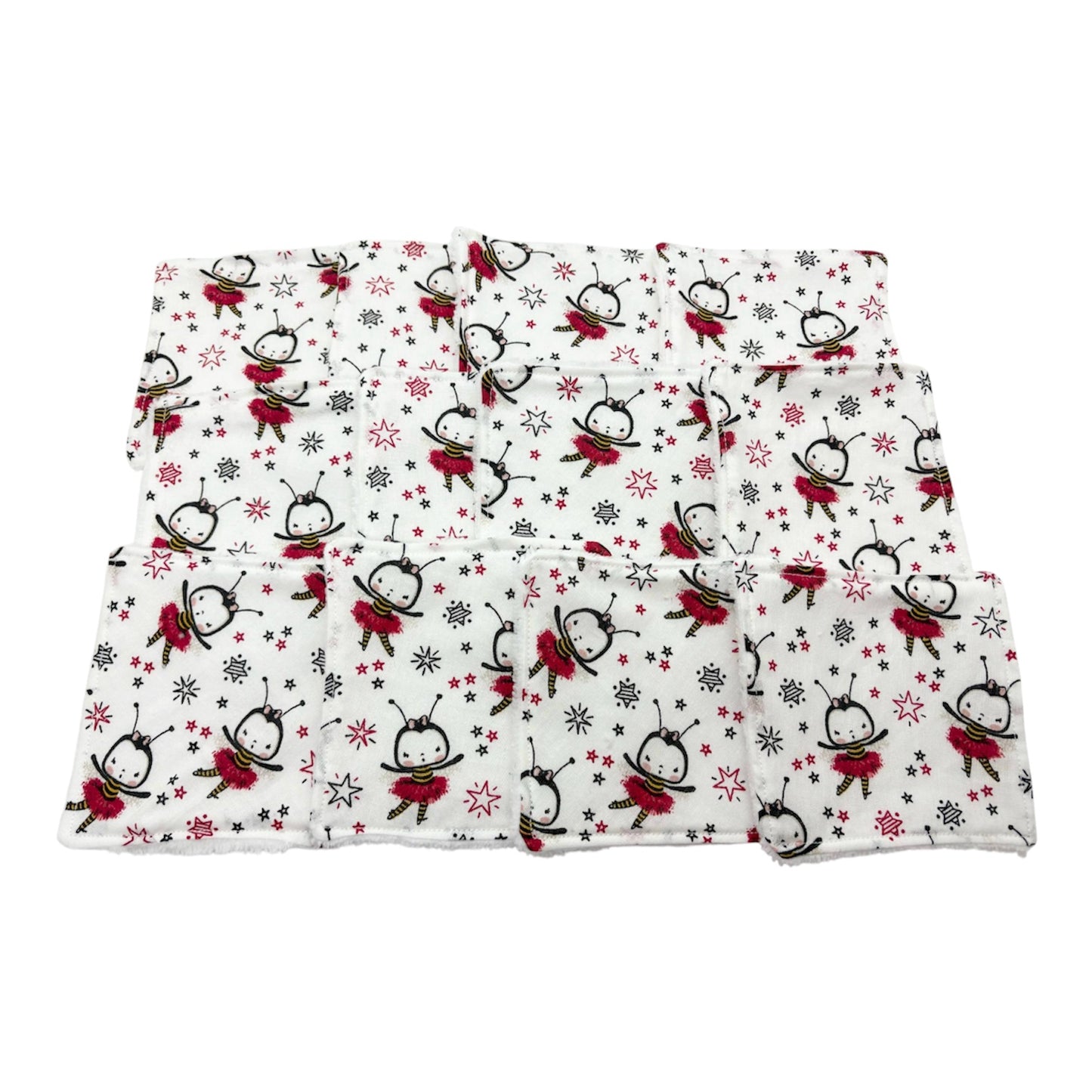 Lot de 5 lingettes Abeilles