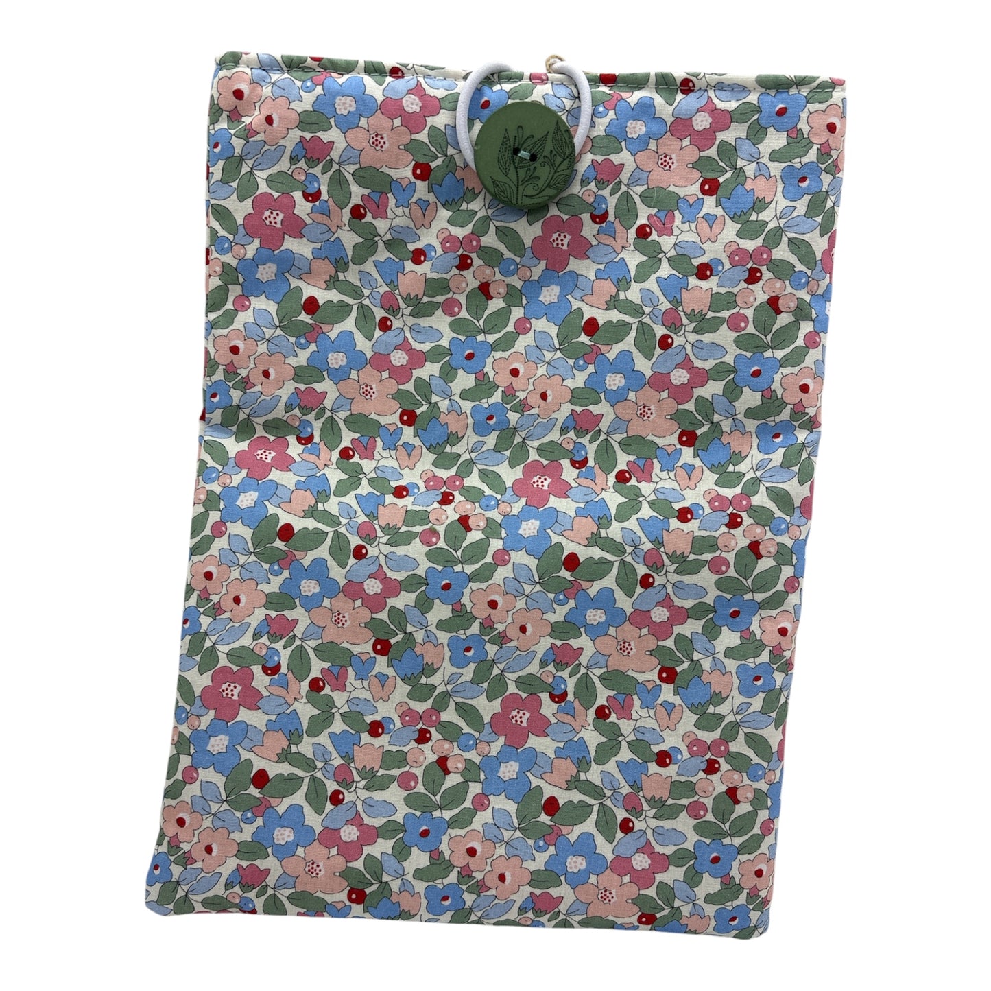 Pochette pour Livre ou Liseuse " Clémence " - Modèle moyen