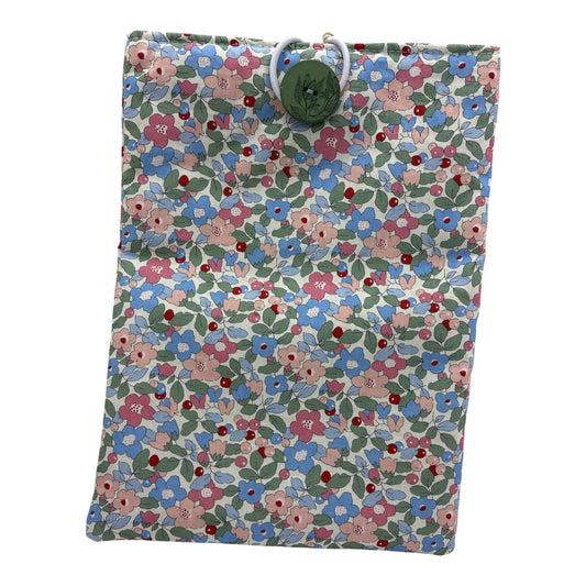 Pochette pour Livre ou Liseuse " Clémence " - Modèle moyen