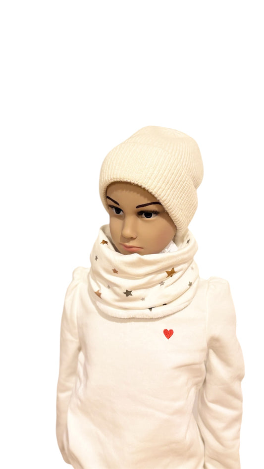 Snood enfant étoile