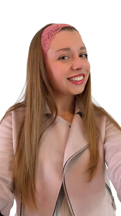Bandeau à cheveux " Elégance Poudrée" - Modèle Femme