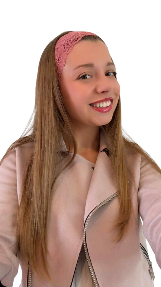 Bandeau à cheveux " Elégance Poudrée" - Modèle Femme
