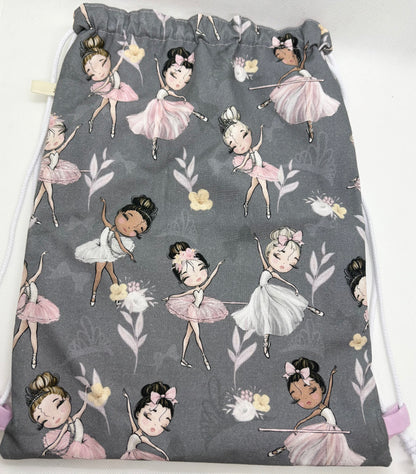 Pochon à cordon " Ballet enchanté "   - Le Petit Sac à Trésors
