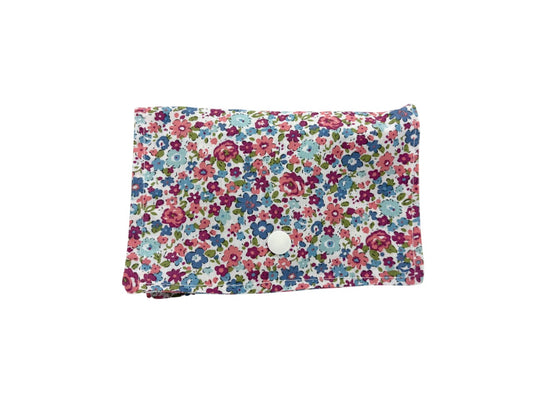 Pochette " Protection hygiénique " - modèle " Bouquet Pastel "