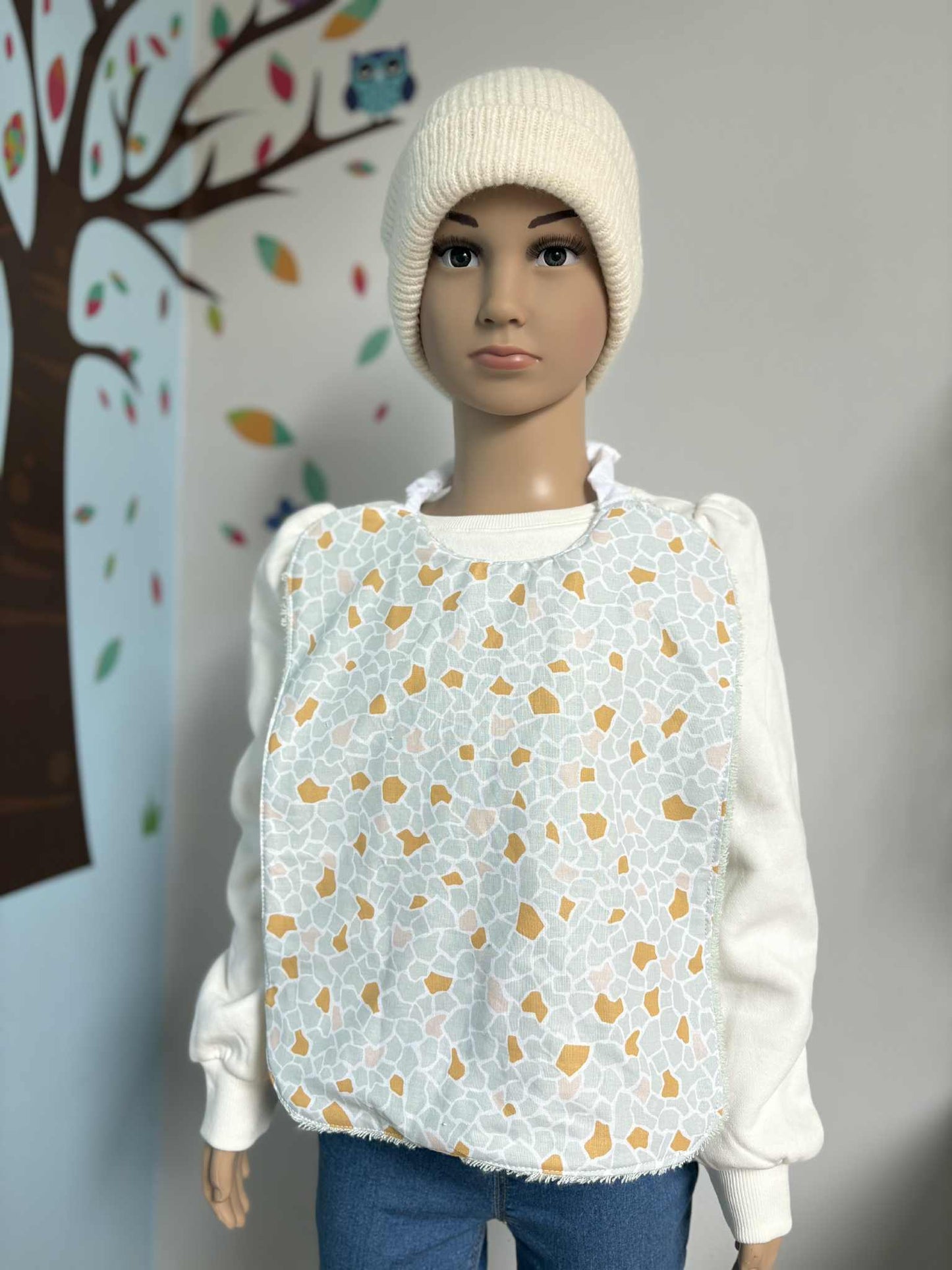 Bavoir maternelle 3/5 ans "Gourmandinet"