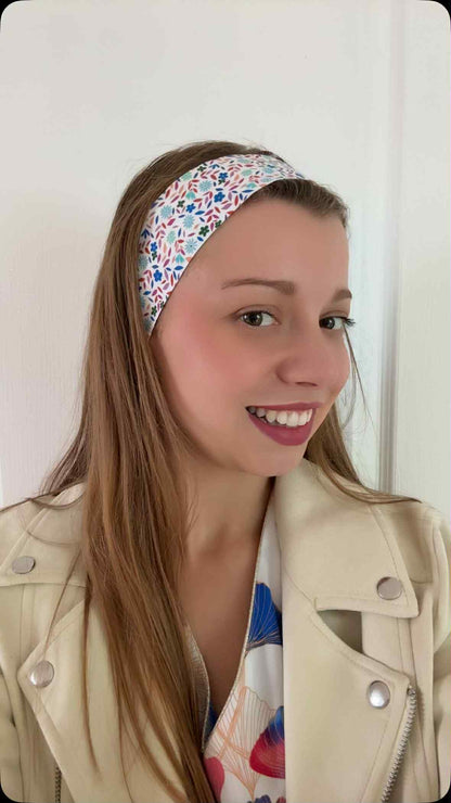 Bandeau à cheveux " Légéreté Bohème " - Modèle 8 ans