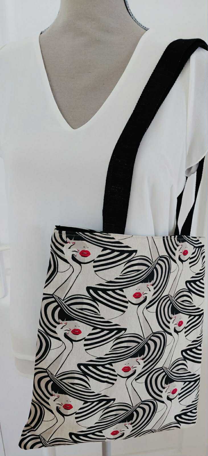 Tote Bag " Femme chic"
