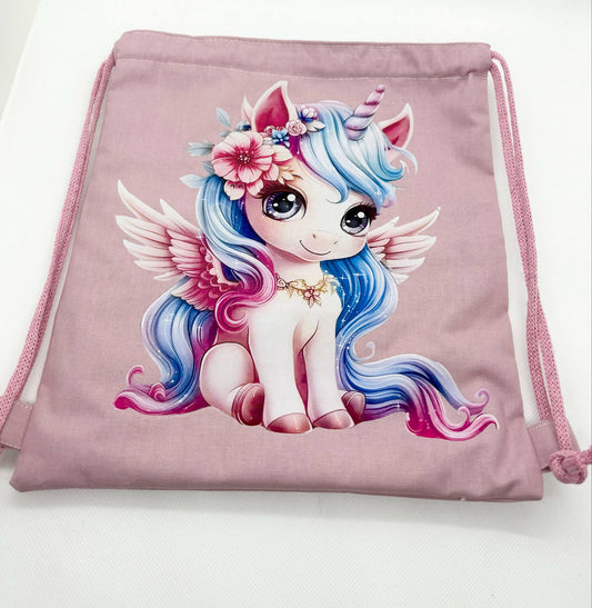 Pochon à cordon " Licorne Magique " Personnalisable - 2/3 ans Le Petit Sac à Trésors