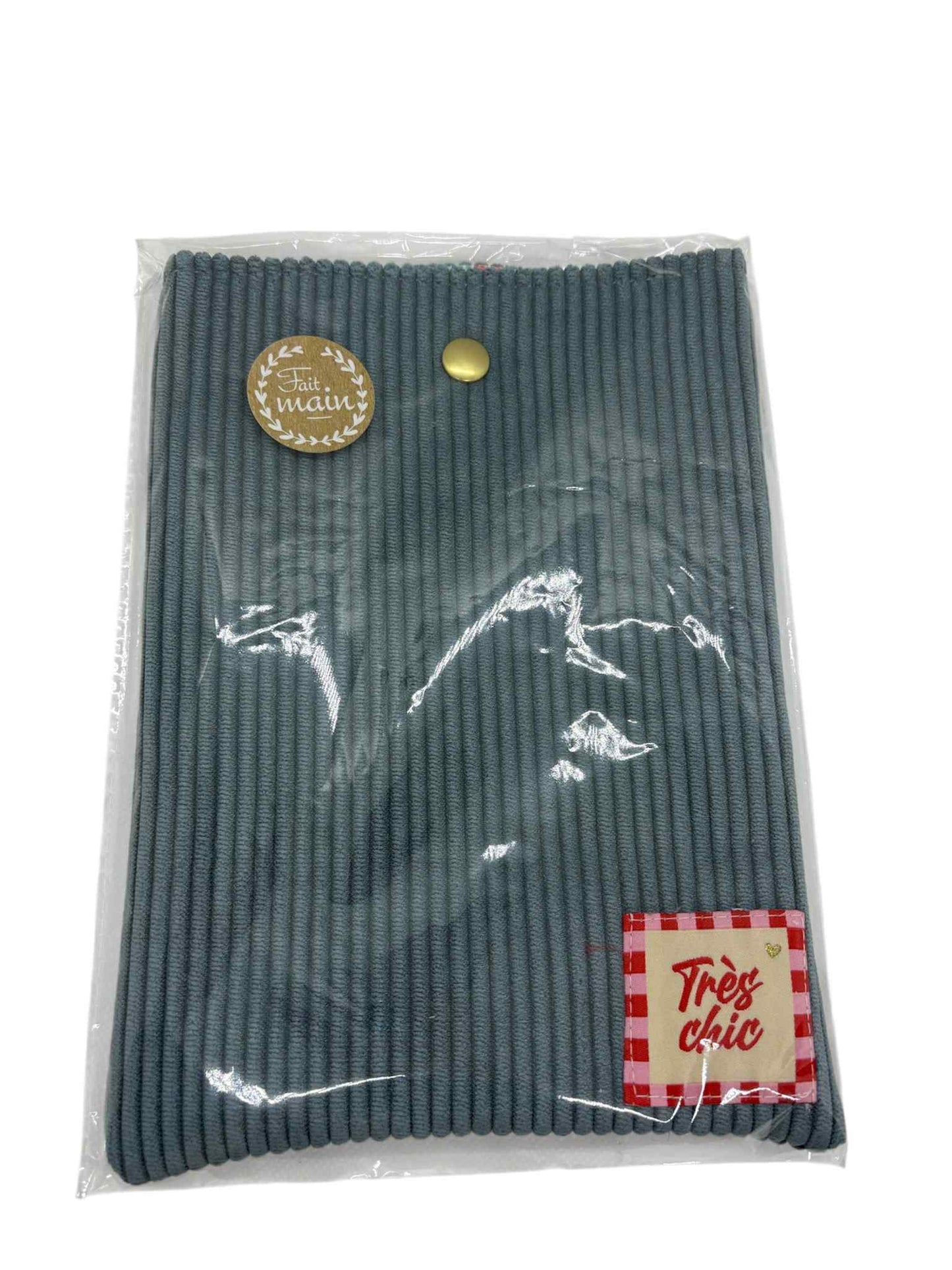 Pochette livre bleu " Ecrin de Pages "