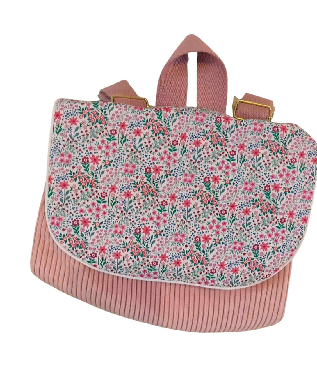 Sac à dos maternelle " Fleurs de Velours "