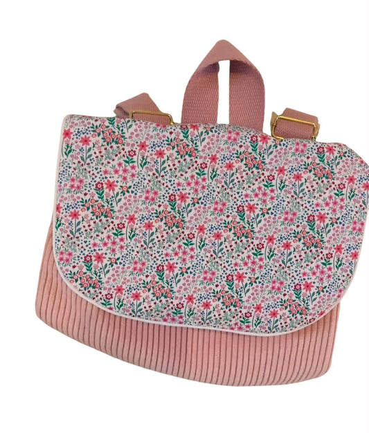 Sac à dos maternelle " Fleurs de Velours "