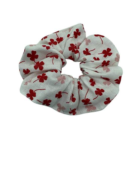 Chouchou " Trèfle rouge" enfant