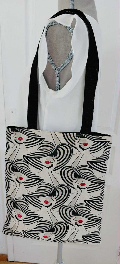 Tote Bag " Femme chic"