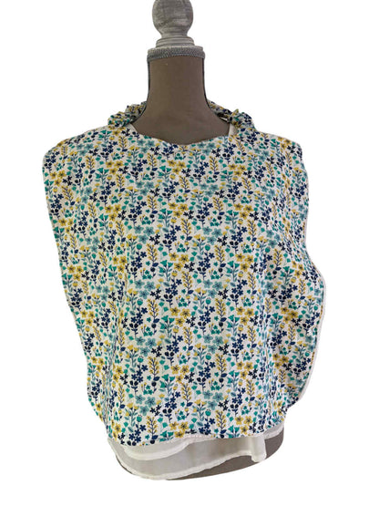 Bavoir adulte " Caresse Florale "