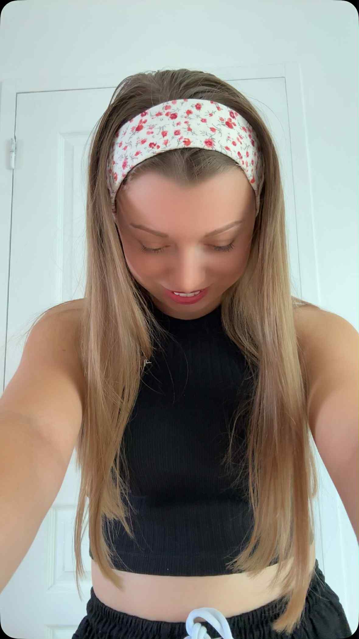 Bandeau à Cheveux " Rose Garden" - Modèle 10/12 ans