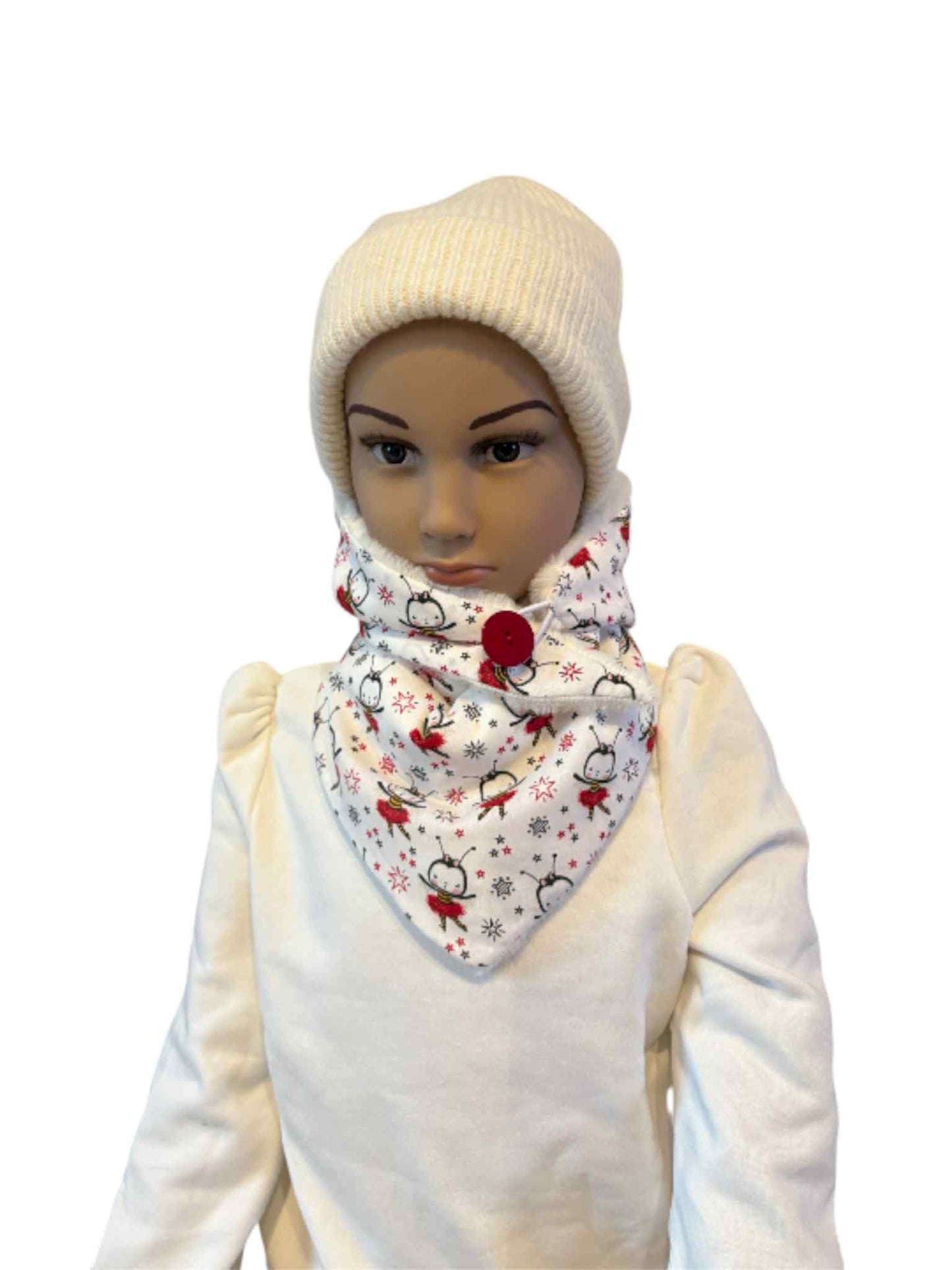 Chèche hiver enfant 3/4 ans " Petites abeilles"