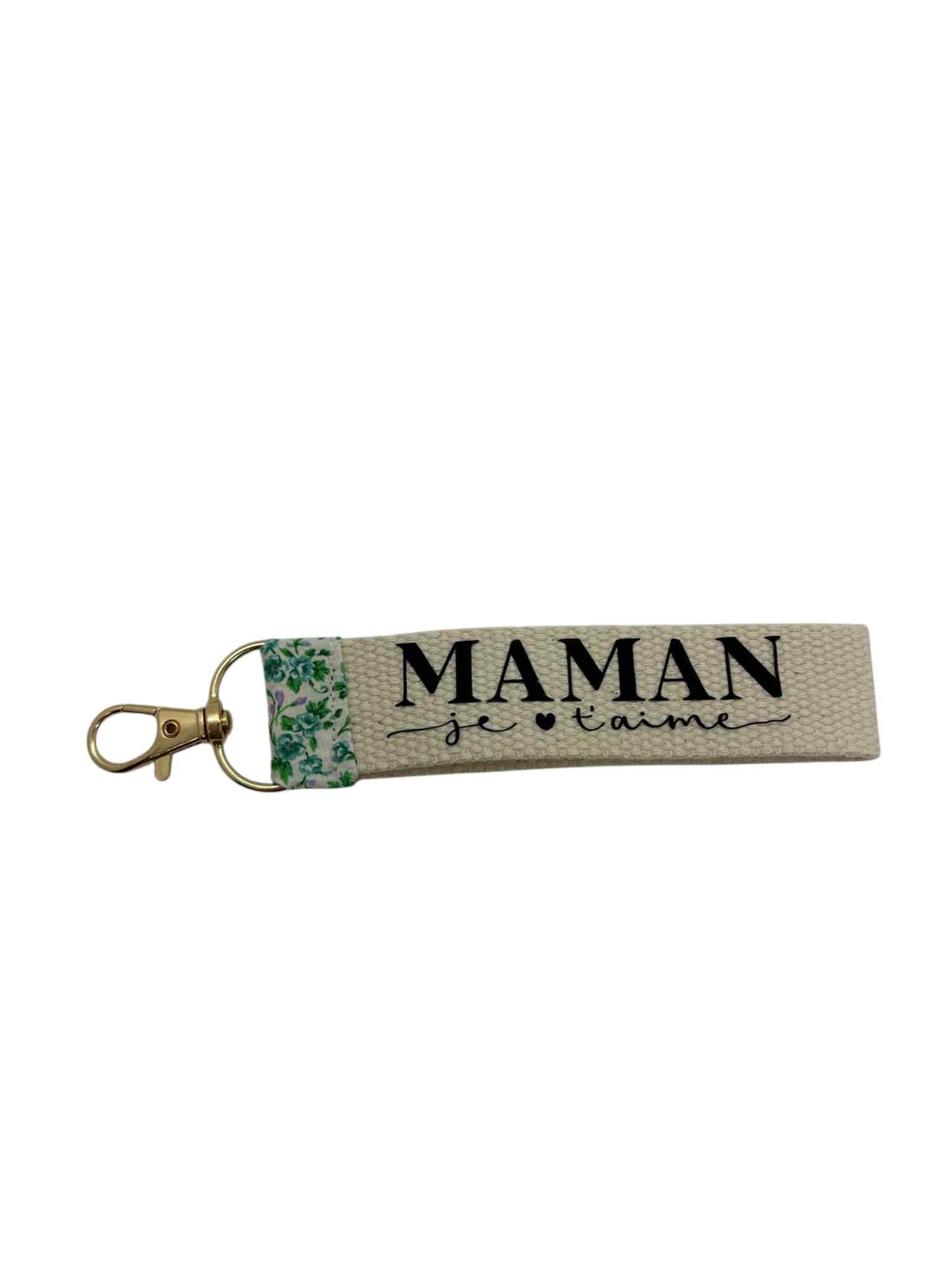Porte - Clés " Maman je t'aime"