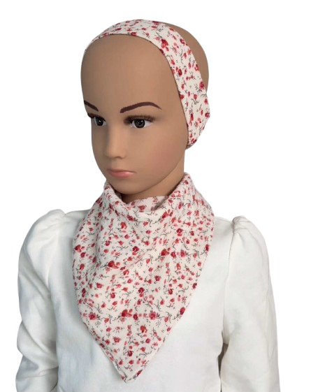 Chèche " Rose Garden" - Modèle 2 ans