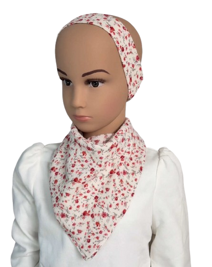 Chèche " Rose Garden" - Modèle 2 ans